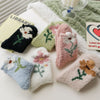 Warm Floral Socks