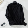 Solid Colour Casual Sweater