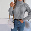 Casual Solid Colour Knit Sweater