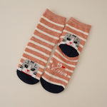 Cartoon Cat Print Socks