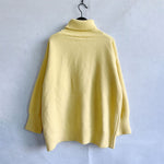 Casual Solid Colour Knit Sweater