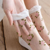 Breathable Floral Socks