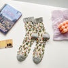 Breathable Floral Socks