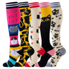 Pack Of 5 Pairs Of Cartoon Socks