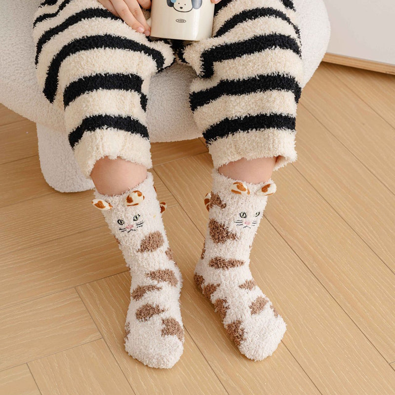 Cartoon Warm Socks