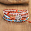 Boho Braided Bead Bracelet