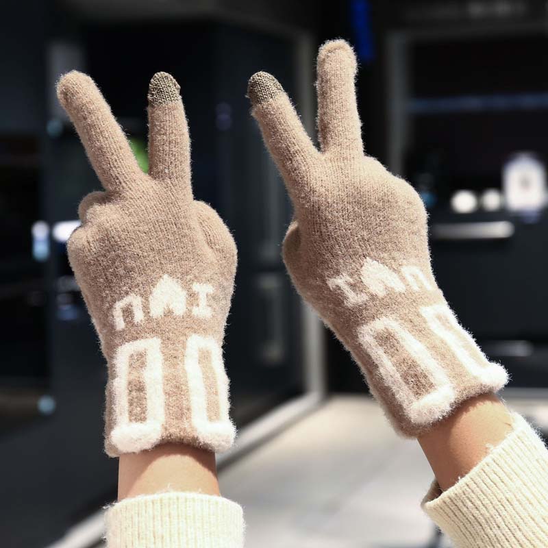 Cartoon Warm Gloves