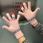 Cartoon Warm Gloves