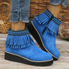 Vintage Fringed Boots