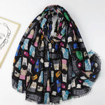 Creative Cartoon Cat Scarf