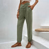 Solid Colour Casual Pants