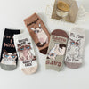 Creative Cat Print Socks