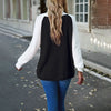 Casual Contrast Colour Sweater