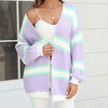 Casual Striped Cardigan