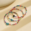 Bohemian Colourful Beaded Bracelet