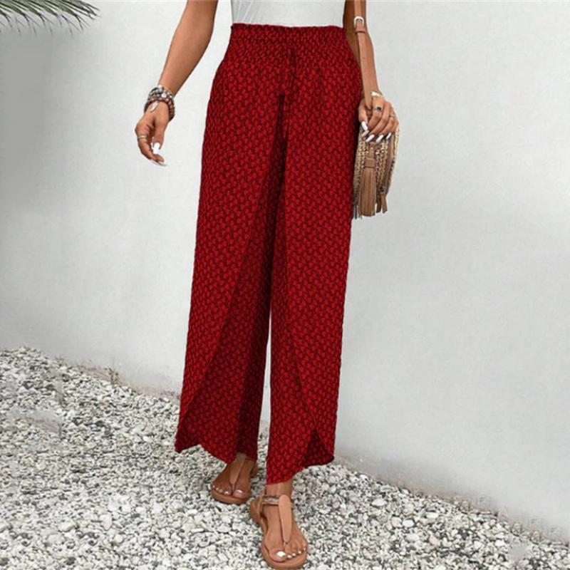 Casual Wide Leg Trousers