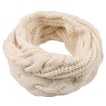 Solid Colour Knitted Scarf