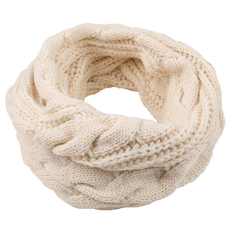 Solid Colour Knitted Scarf