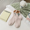 Warm Floral Socks