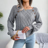 Casual Cable Knit Sweater