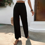 Casual Wide Leg Trousers