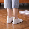 Heart Embroidered Casual Socks