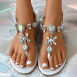 Casual Rhinestone Sandals