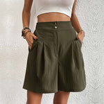 Casual Solid Colour Shorts