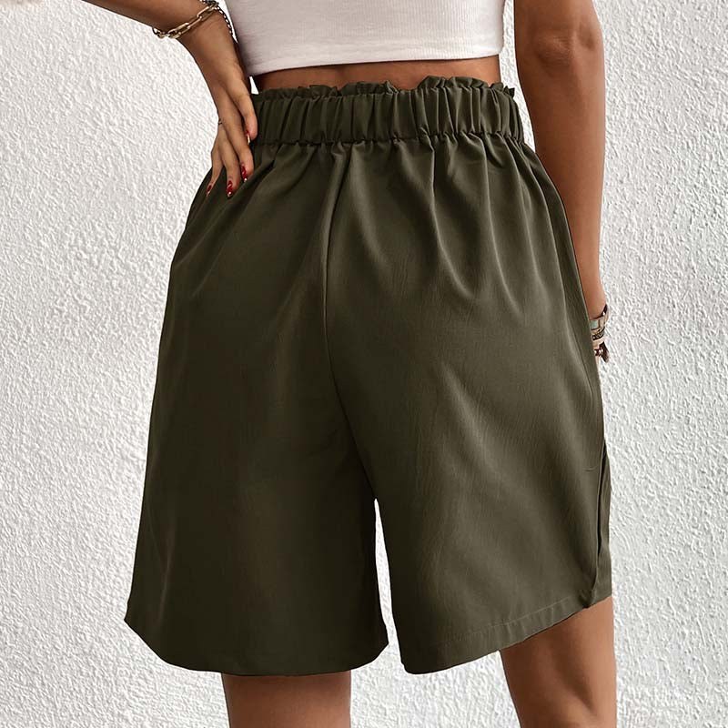 Casual Solid Colour Shorts