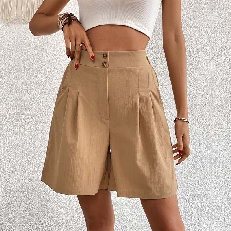 Casual Solid Colour Shorts