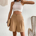 Casual Solid Colour Shorts