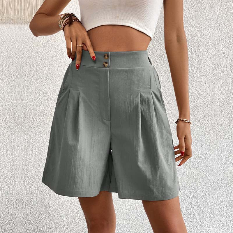 Casual Solid Colour Shorts