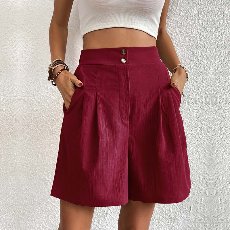 Casual Solid Colour Shorts