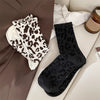 Vintage Leopard Print Socks