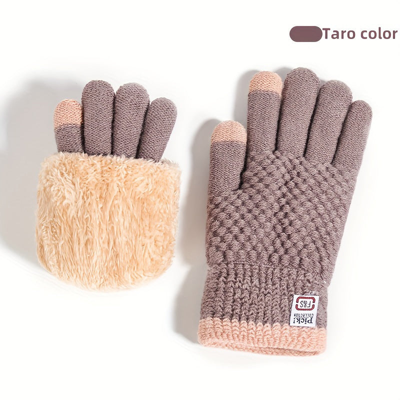 Warm Knitted Gloves