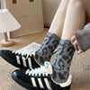 Vintage Leopard Print Socks