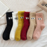 Cartoon Plush Socks