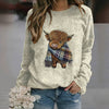 Creative Animal Print Sweatshirt