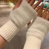 Solid Colour Warm Gloves