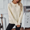 Solid Colour Casual Sweater