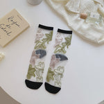 Breathable Jacquard Socks