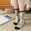 Breathable Jacquard Socks