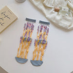 Breathable Jacquard Socks