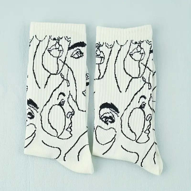 Creative Abstract Socks