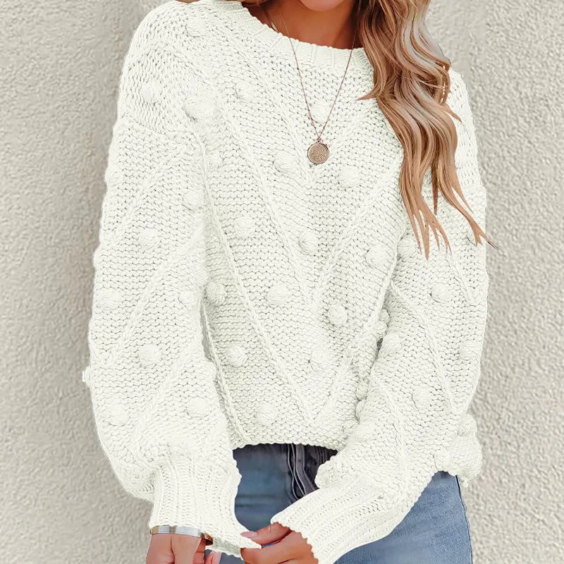 Casual Loose Knit Sweater