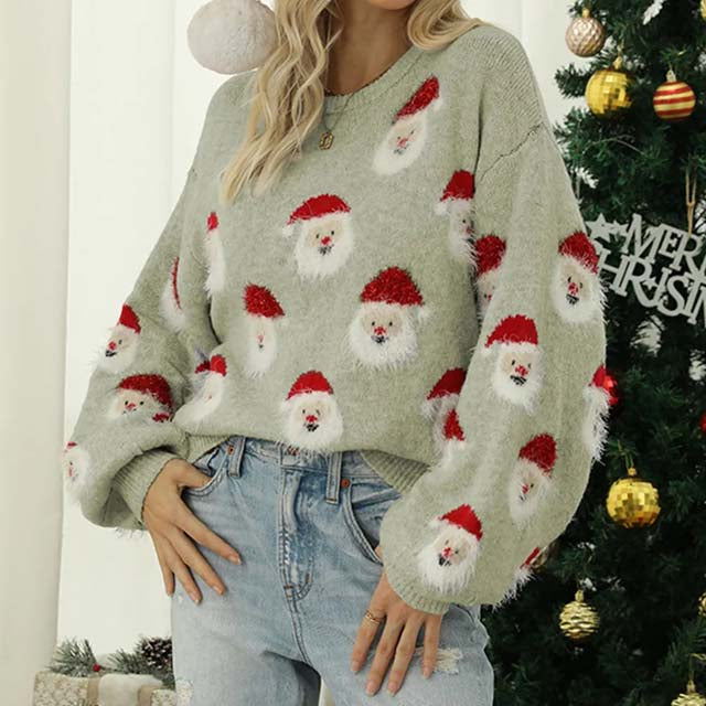 Casual Christmas Knit Sweater