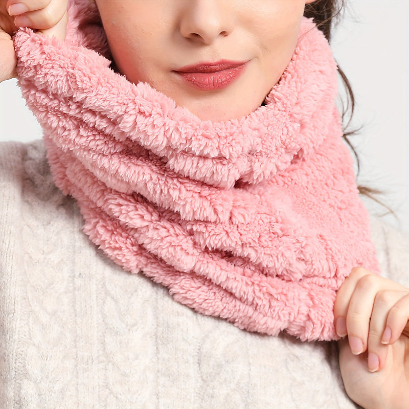 Solid Colour Warm Scarf