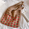 Casual Floral Knitted Bag