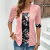 Elegant Floral Patchwork Blouse