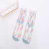 Floral Jacquard Breathable Socks